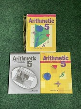 Set of 3 Abeka ARITHMETIC 5