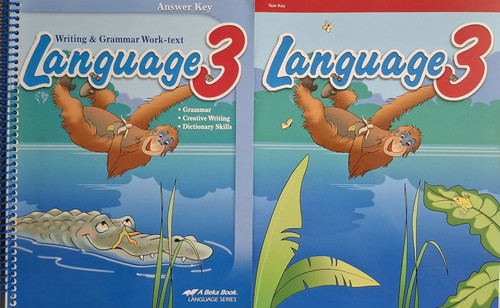 Abeka language writing - 3, &