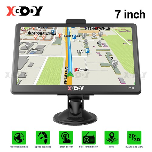 Xgody 718 motorhome gps - 7'',