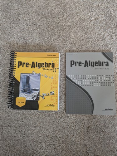 Abeka prealgebra teacher - abeka,