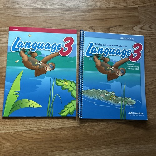 Abeka language writing and - 3,