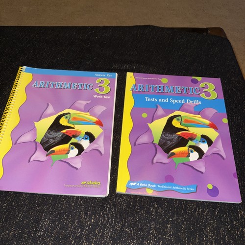 Abeka grade arithmetic math - grade, 3