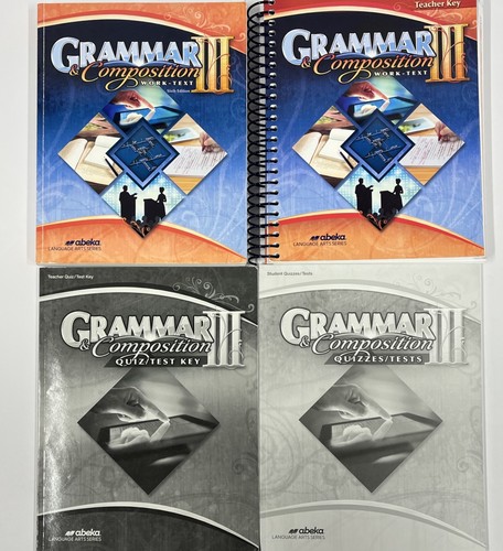 Abeka grammar iii - iii, 3