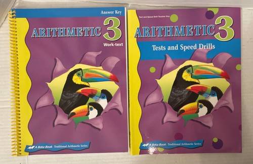 Abeka arithmetic work text - arithmetic, 3