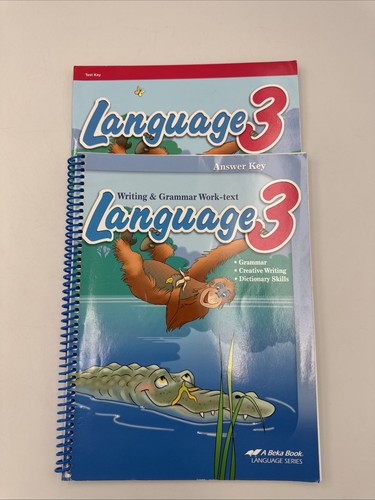 Abeka language writing - 3, &