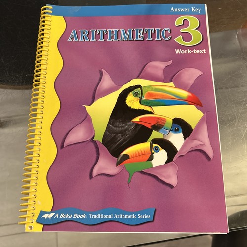 Abeka arithmetic teacher - abeka, 3