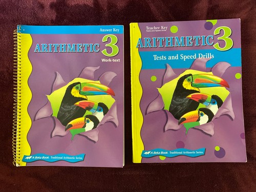 Abeka arithmetic tests - 3, &