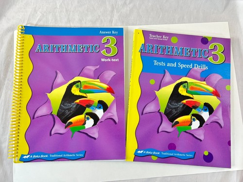 Abeka arithmetic work - arithmetic, 3