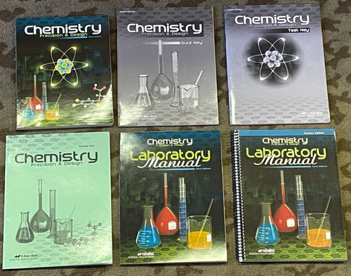 Abeka chemistry text lab - chemistry, text,