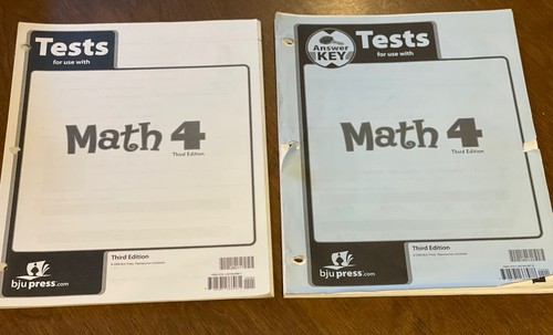 Tests and answer key for - and,